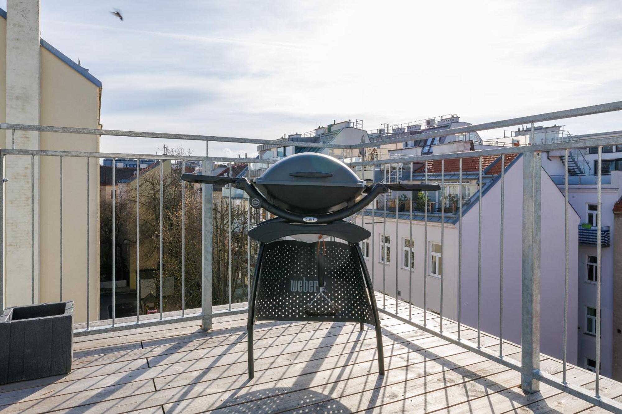 Symphony Apartments 38 - Modern Loft With Terrace And Grill In Central Location Vienna Luaran gambar
