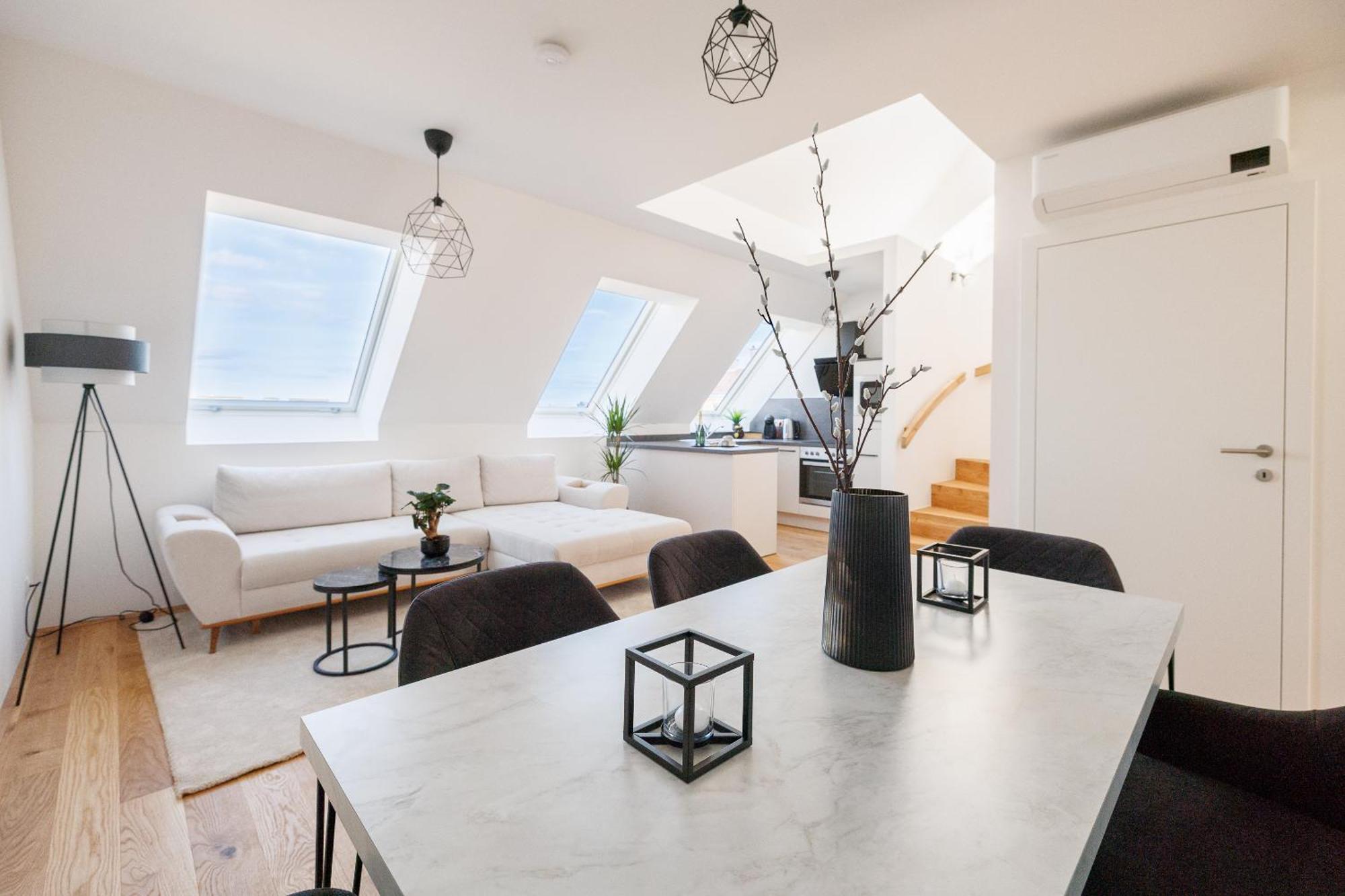 Symphony Apartments 38 - Modern Loft With Terrace And Grill In Central Location Vienna Luaran gambar