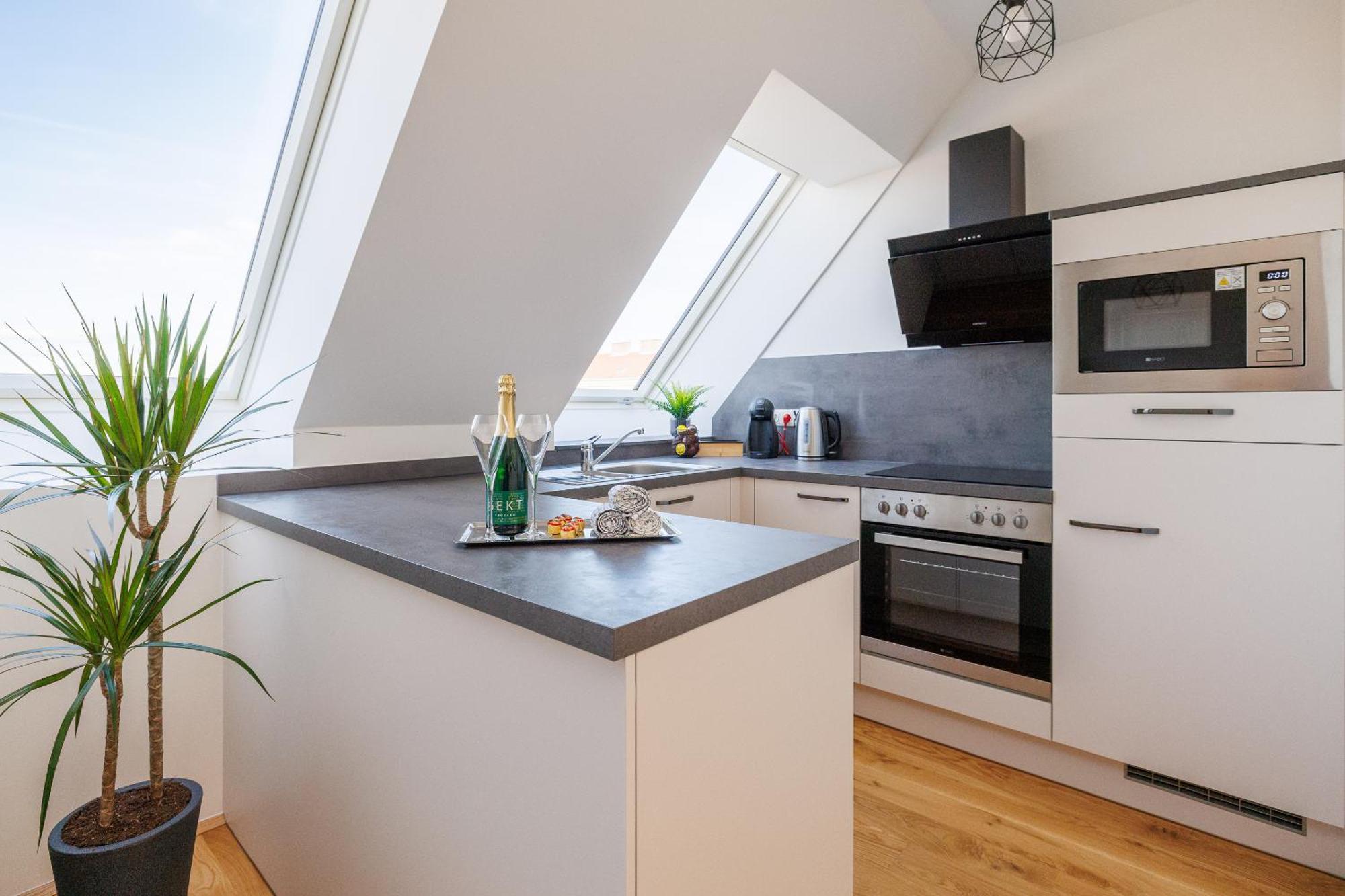 Symphony Apartments 38 - Modern Loft With Terrace And Grill In Central Location Vienna Luaran gambar